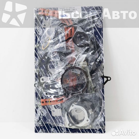 Ремкомплект двигателя isuzu ELF 4JJ1, qunze