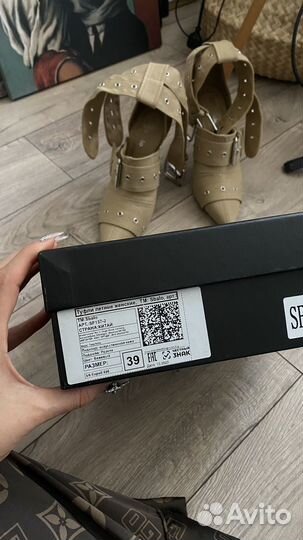 Туфли, 39 (25 см.)