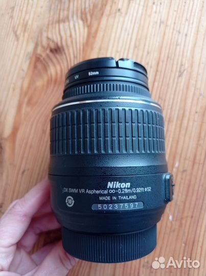 Объектив nikon 18 55mm
