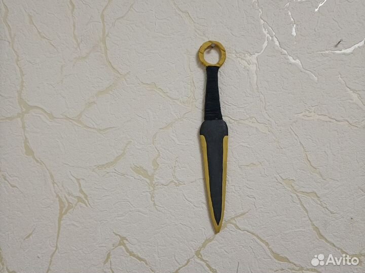 Деревянный нож кунай в скине лакшери из Standoff 2