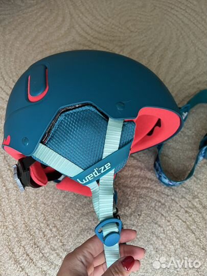 Шлем горнолыжный и маска