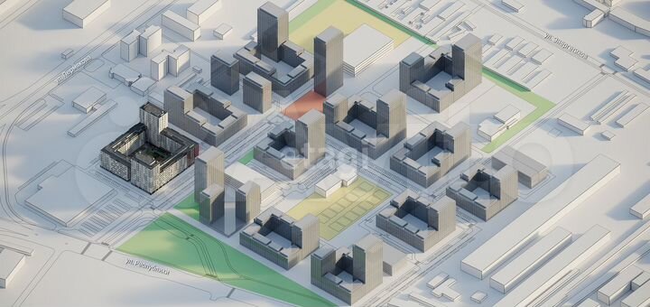 Квартира-студия, 28 м², 6/17 эт.