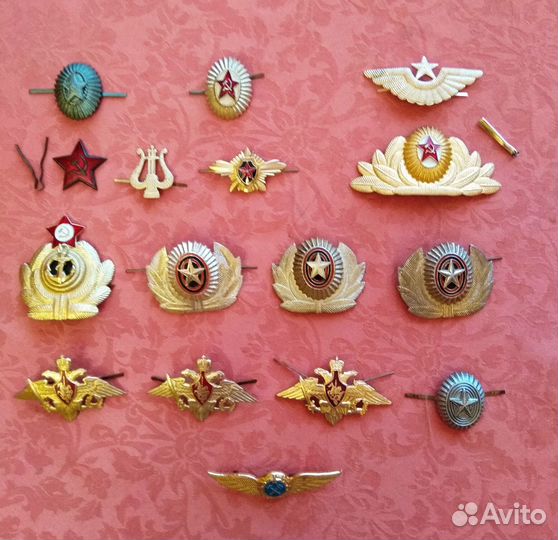 Кокарды СССР и РФ