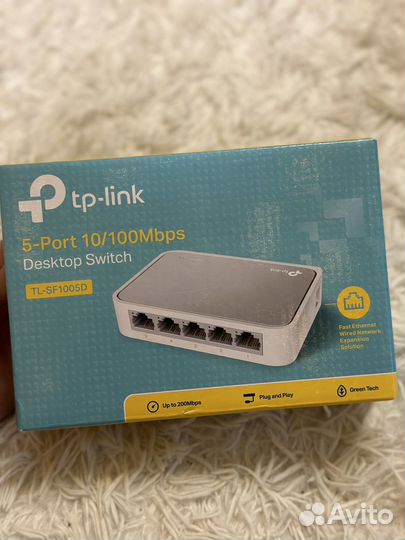 Коммутатор TP-link 5-port 10/100 Mbps