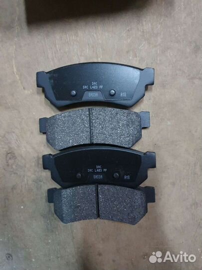 Тормозные колодки Lacetti задние