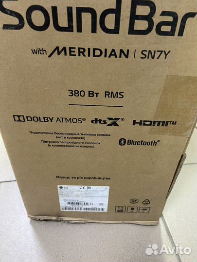 Саундбар LG SN7Y