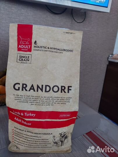 Корм для кошек Grandorf