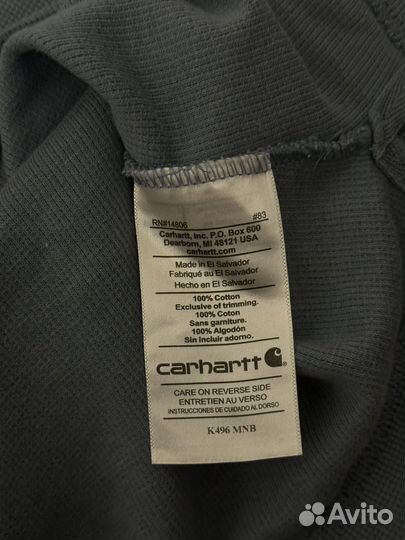 Регбийка carhartt