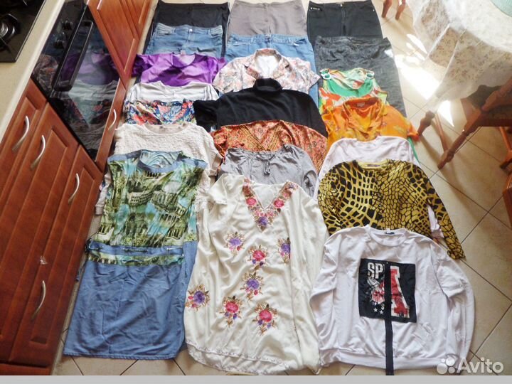 Пакетом одежда, 50-54-58 рр, цена за все 23 вещи
