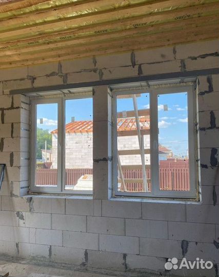 Окно с установкой