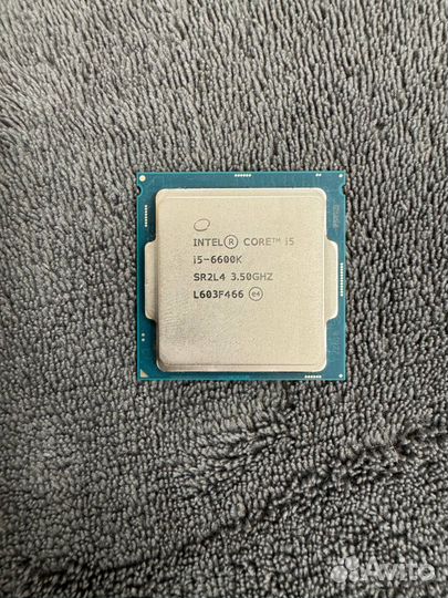 Процессор Intel i5 6600K
