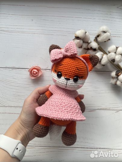 Вязаные игрушки ручной работы