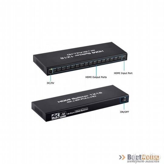 Разветвитель hdmi интерфейса Ks-is (KS-736)