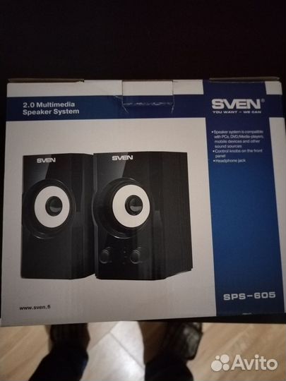 Колонки для компьютера sven