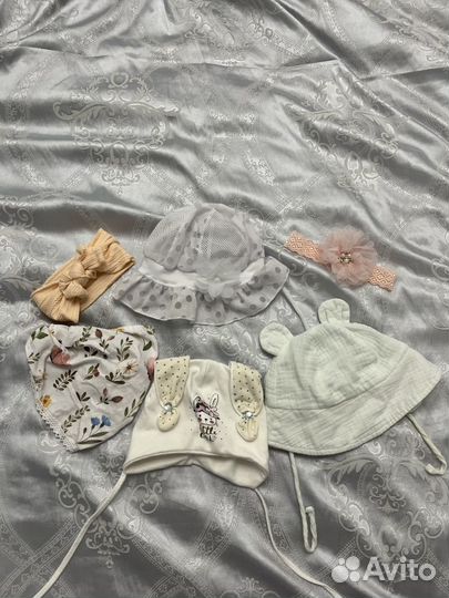 Головные уборы для новорожденного