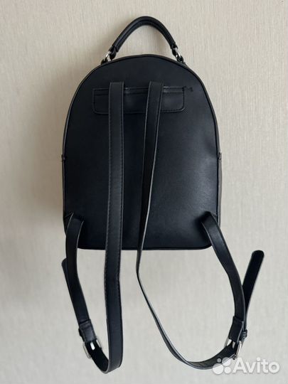 Рюкзак женский маленький кожаный Stradivarius