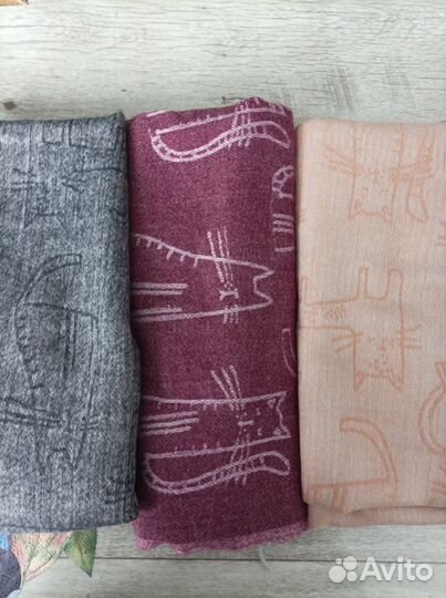 Шарфы и палантины