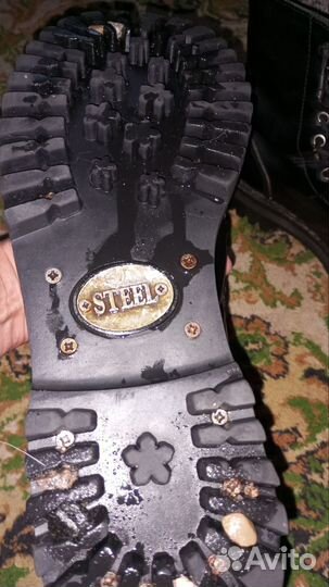 Ботинки steel зимние 42