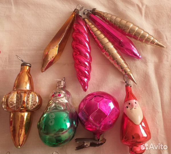Елочные игрушки СССР