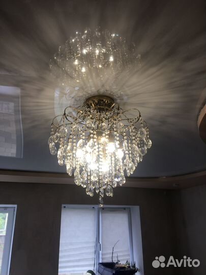 Люстра хрустальная