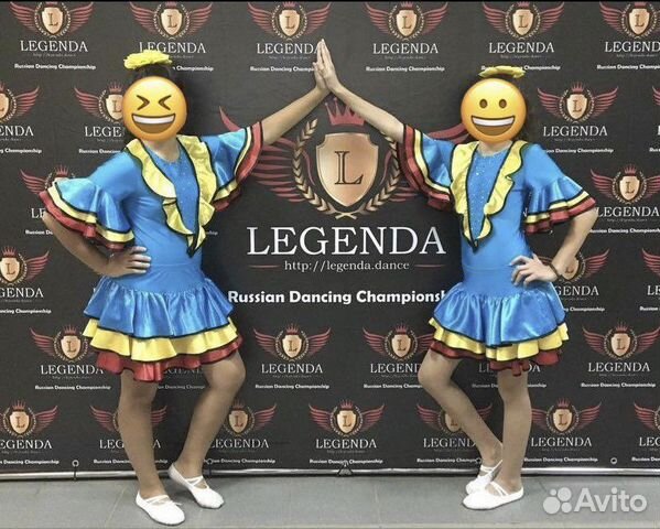 2 костюма для танцев