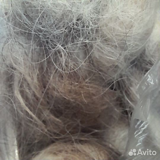 Собачья шерсть пух