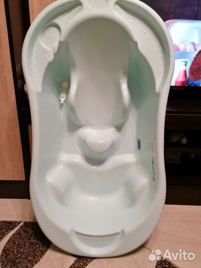 Ванночка для купания с горкой