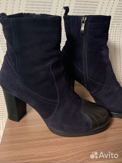 Ботинки зимние натур.замша Giovanni Fabiani