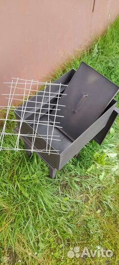 Коптилка горячего копчения