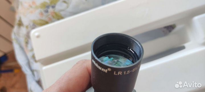 Оптический прицел 1,5 - 8, загонник, без сетки