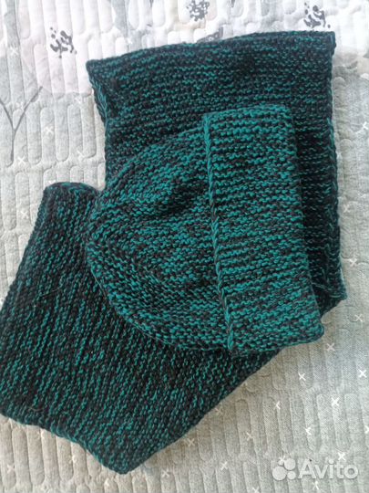 Комплект шапка и шарф женские