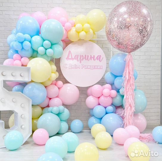 Оформление шарами