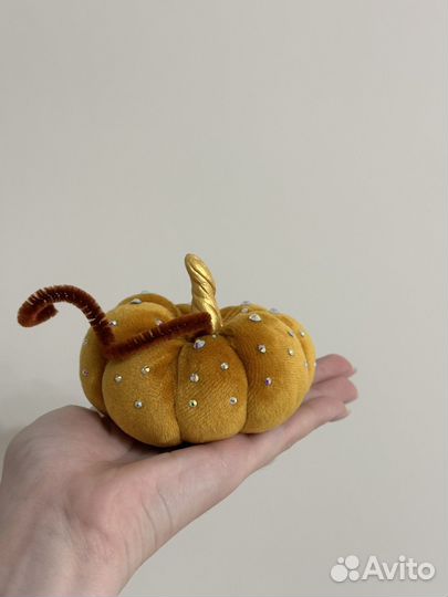 Итерьерные игрушки тыквы