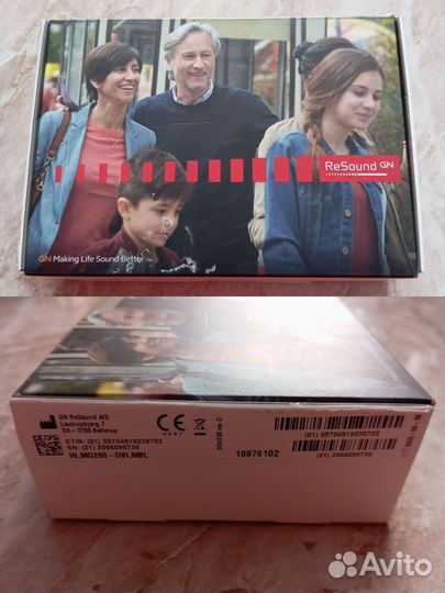Слуховой аппарат resound gn