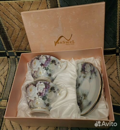Чайный сервиз фарфор LanSweL England