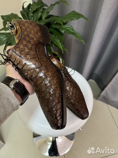 Туфли Santoni оригинал Новый