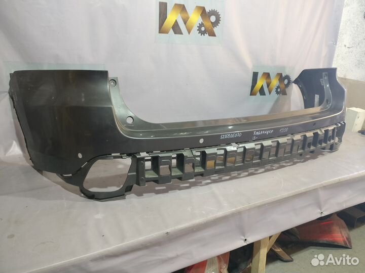 Тойота Хайлендер 2013- Бампер задний 1200