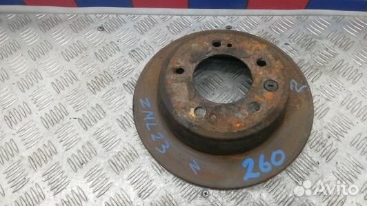 Диск тормозной задний KIA sportage 3 (ZML23LR02)