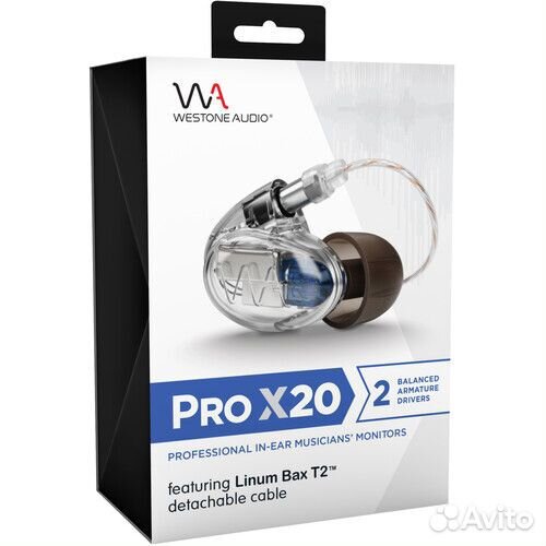 Наушники Westone Pro X20