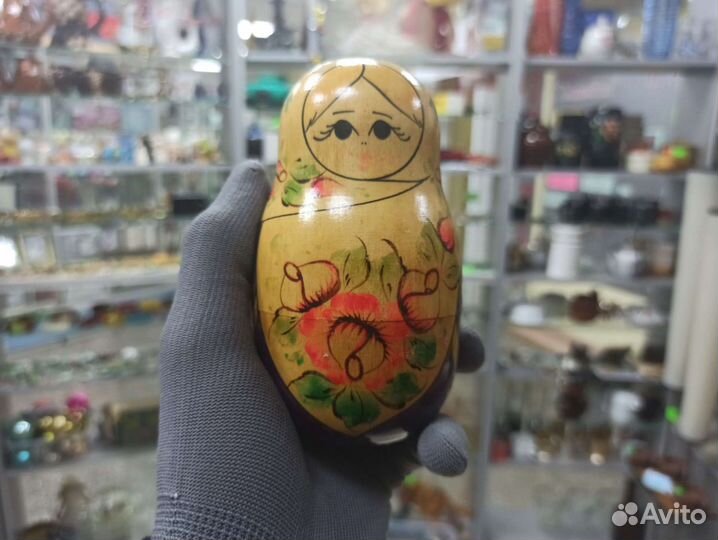 Советская Музыкальная Матрёшка Неваляшка СССР