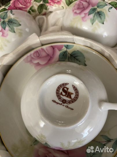 Чайный сервиз новый в коробке 12 предметов