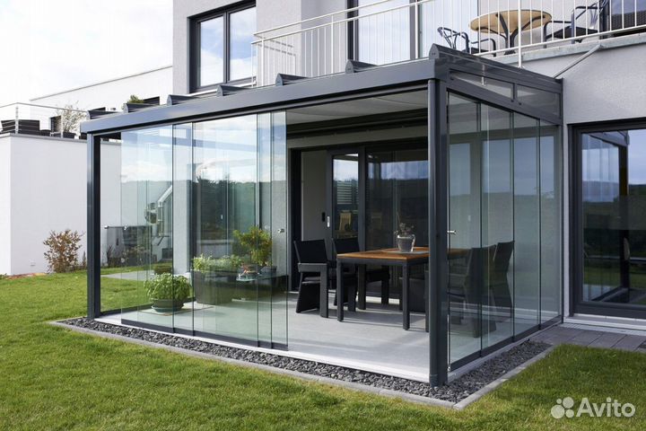 Остекление для террас до 7 дней