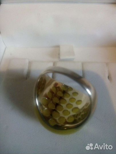 Кольцо серебряное