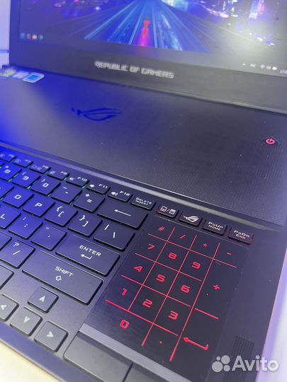 Игровой Ноутбук asus Rog Zephyrus GX501VSK