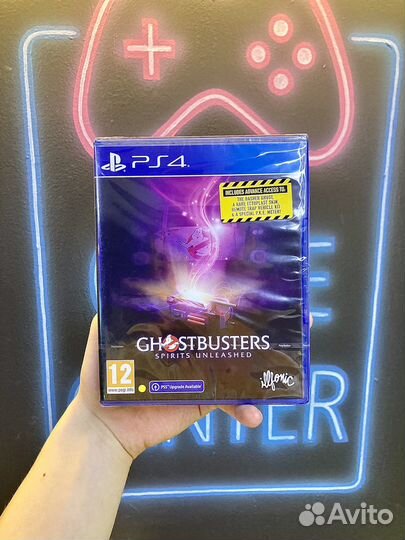Диск ps4 ps5 Ghostbusters spirits unleashed