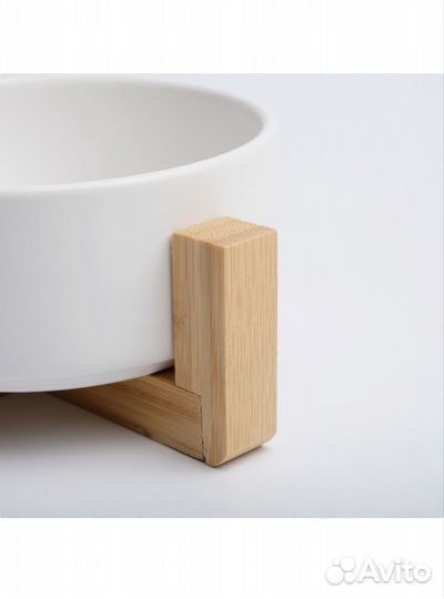 Миска керамическая на подставке 450 мл