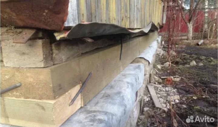 Замена пола, лаг венцов