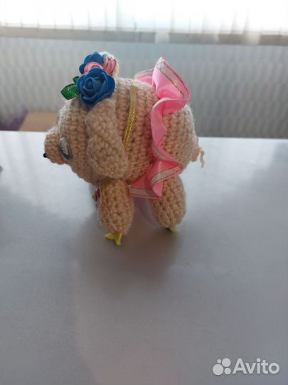 Хрюшка вязаная