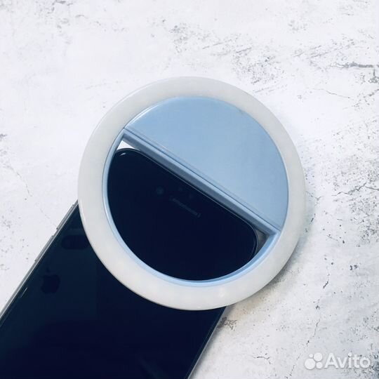 Светодиодное селфи кольцо для смартфона