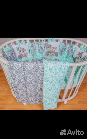 Детская кроватка трансформер 7 в 1